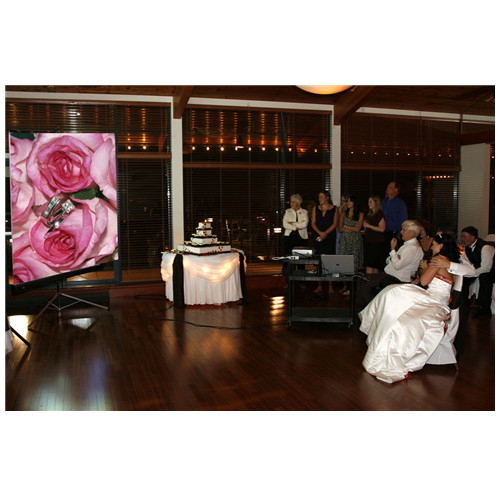 projector hire sydney for wedding image 1