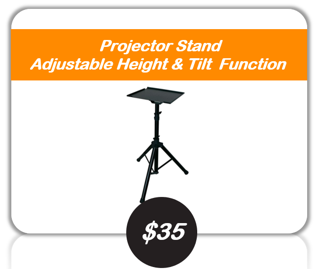 projector stand hire Sydney