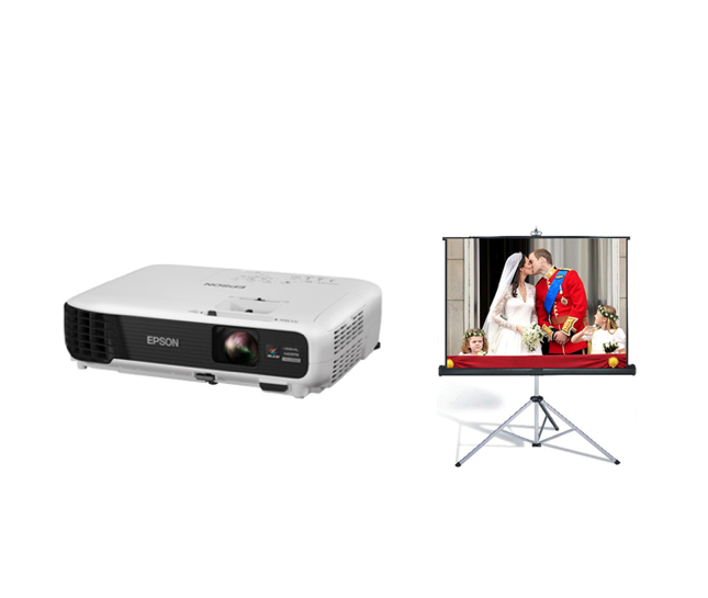 wedding projector package hire Sydney