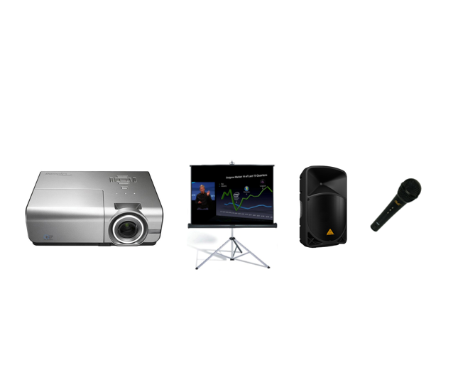 corporate projector package hire Sydney