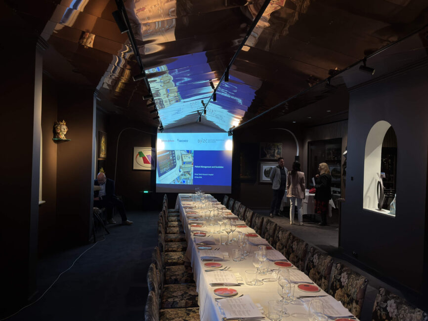 St Vincents Hosptial dinner talk at Buon ricardo